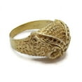 thumbnail image 4 of 14K SOLID YELLOW GOLD OWL (BUHO) RING!!, 4 of 4
