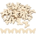 thumbnail image 3 of Paint Ornaments Butterfly Cutouts For Crafting 100Pcs 1.4X1In, 3 of 8