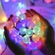 thumbnail image 4 of Lampara Crystal Ball String Lights USB Bubble Ball Fairy Lamp Decor (Colorido 6m) Likrtyny Lámpara, 4 of 9