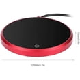 thumbnail image 2 of Insulation Warm Coaster Electric Heated Tea Heater Insulation Red Base, 2 of 2