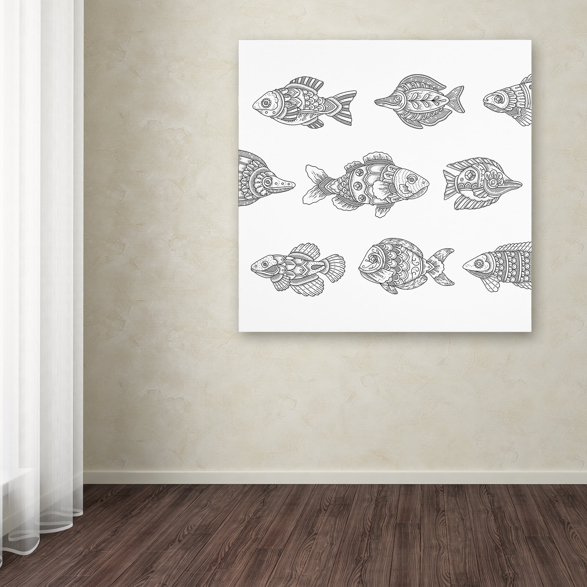 Trademark Fine Art "Spirit Animals 1" Canvas Art by Filippo Cardu