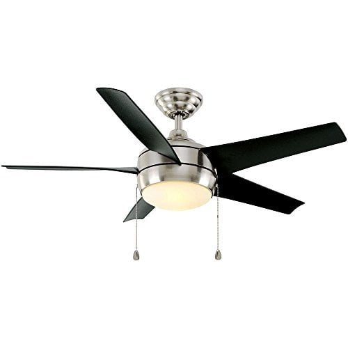 Home Decorators Collection Windward 44 In Indoor Brushed Nickel