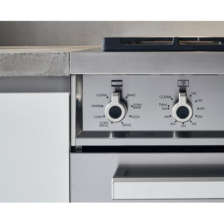 Bertazzoni - 4.4 Cu. Ft. Freestanding Gas Convection Range - Stainless steel