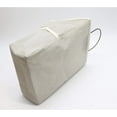 thumbnail image 6 of 2 Pcs Wall Hanging Storage Bag, Cotton and Linen Waterproof Closet Storage Bag, Over The Door Hanging Storage Organizer, for Bedroom, Bathroom, Hallway, Entryway(Grey, 6 of 7