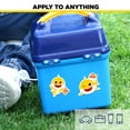 thumbnail image 5 of Baby Shark Decals - Set of 4 Officially Licensed PinkFong Nickelodeon Baby Shark Stickers for Water Bottle Tumbler Sippy Cup Toys Yellow Shark, 5 of 6