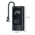 thumbnail image 3 of Tgbvmt Multifunctional Wireless Vehicle Inflator Pump Power Bank LCD Display LED Lighting Tire Pressure Gauge for Cars Motorcycles Bicycles Balls Portable Emergency 60W Power Output, 3 of 9
