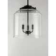thumbnail image 4 of 12273CDBK Maxim Lighting Acadia-3 Light Pendant-13.75 Inches wide by 16 inches high-Black Finish    -Traditional Installation, 4 of 5