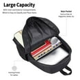 thumbnail image 3 of Bingfone Icônes de Golf et Golfeur pour Sac à Dos Simple Grande Capacité, Sac à Dos à Sangle Réglable Sac de Voyage Sac de Sport, Unisexe, 3 of 6