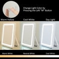 thumbnail image 3 of Hompen Vanity Mirror, Hollywood Makeup Mirror with Dimmable Lights, 3 of 7