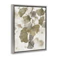 thumbnail image 4 of Stupell Industries Rustic Ginkgo Leaves Botanical & Floral Painting Gray Floater Framed Canvas Art Print Wall Art, 17 x 21, 4 of 10