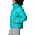 thumbnail image 3 of Columbia Women's Puffect Jacket, Bright Aqua, Medium, 3 of 9