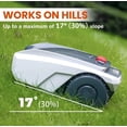 thumbnail image 2 of Fully Automatic Intelligent Lawn Mower,Garden Lawn Mower, Lawn Robot, Path Planning, Weatherproof, Safety Protection Device, Automatic Charging, for Lawn/Garden, 2 of 5