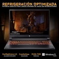 thumbnail image 3 of Laptop Gamer ACER Nitro V 16 NVIDIA GeForce RTX 5050 AMD Ryzen 5 240 24GB DDR5 SSD 1TB 16" WUXGA 180Hz Teclado Ingles Reacondicionado Multitarea Avanzada y Gaming Competitivo, 3 of 5