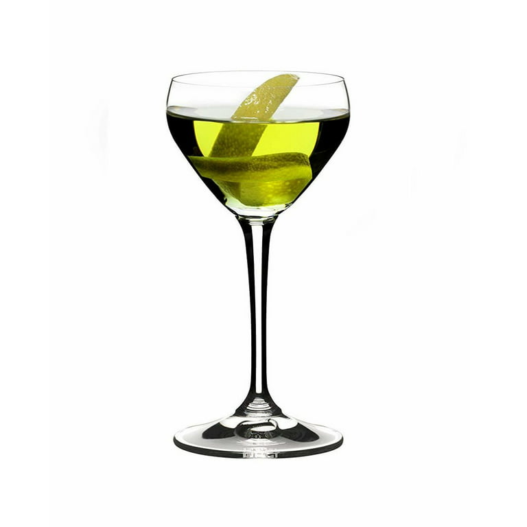 Riedel Drink Specific Glassware Nick & Nora Cocktail Glass 4 oz, Set of 4  Bundle 
