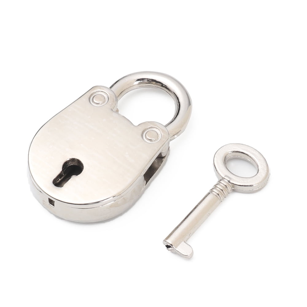tooloflife Mini Lock Key Set Metal Lock for Luggage Handbag Jewelry Box