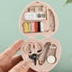 thumbnail image 4 of Kit de mini aguja e hilo para exteriores | Juego de viaje de herramientas de costura portátiles | Organizador compacto y ligero para reparación de bordados y acolchados | Incluye Agujas, Hilo, 4 of 6