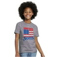 thumbnail image 4 of Skateboarding US Flag United Skates Crewneck T Shirts Boy Girl Teen Brisco Brands XS, 4 of 6