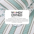 thumbnail image 4 of Coastal Quilt Set - Lightweight, Soft, All-Season - 2-Piece Reversible Striped Bedding Set (Twin / Twin XL, Montauk Stripe), 4 of 6