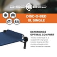thumbnail image 3 of Disc-O-Bed Single Cot, Portable Sleep Solution for Tents & Cabins, Navy, XL, 3 of 8