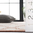 thumbnail image 4 of SAFAVIEH Beach House Faith Geometric Indoor/Outdoor Area Rug, Beige/Orange, 5'3" x 7'6", 4 of 9