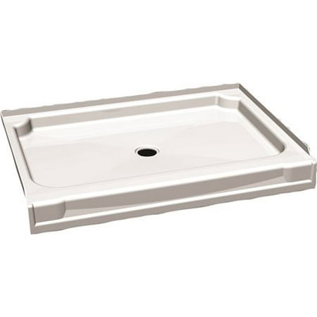 UPC 720416002794 product image for Aqua Glass 111027 34 inch x 48 inch Shower Base in White | upcitemdb.com