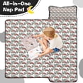 thumbnail image 4 of White Christmas Truck and Tree Pattern Toddler Nap Mats for Kids Preschool,50"x20" Sleeping Mat Bag or Kids,Toddler Sleeping Bag,Toddler Nap Mat or Daycare, 4 of 6