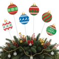 thumbnail image 1 of Bola de suéter Shimeyao Ugly de Christmas Garden Stakes, 30,5 cm, 1 of 8