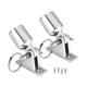 thumbnail image 5 of 2 piezas de bisagras de cubierta y tapas de ojo de acero inoxidable compatibles con accesorios de tubo de 25 mm Bisagra de 60x18 mm, 5 of 9
