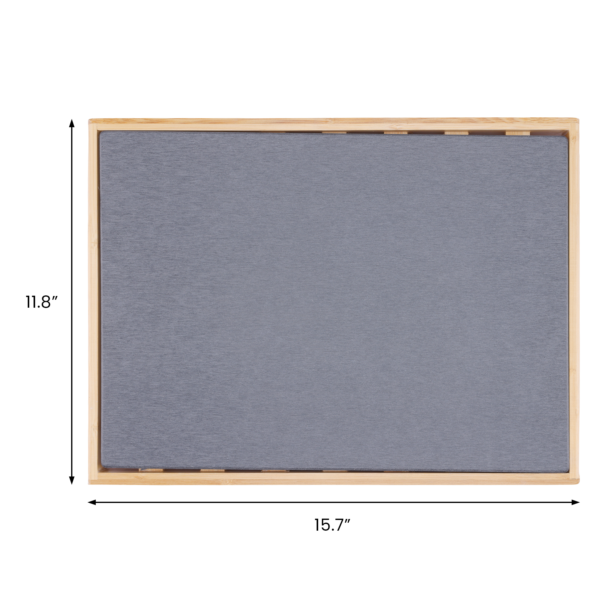 Unique Bargains Diatomaceous Stone Dish Drying Mat with Dish Drying Rack Dark Gray