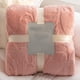 thumbnail image 2 of Double Thickened Jacquards Lamb Is Wool Blanket Shu Velvet Taffeta Nap Cover Blanket Gift Blanket, 2 of 7