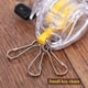 thumbnail image 2 of Llavero portátil del llavero del carrete de la pesca con la hebilla retractable de la cerradura del clip del cinturón del alambre de acero, 2 of 9