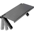 thumbnail image 1 of Adjustable Screen Shelf Screen Rack Foldable Monitor Top Shelf Organizer Bracket Top Storage For Flat Panel Computer Tv Game Consoles Routers, Black B, 1 of 5