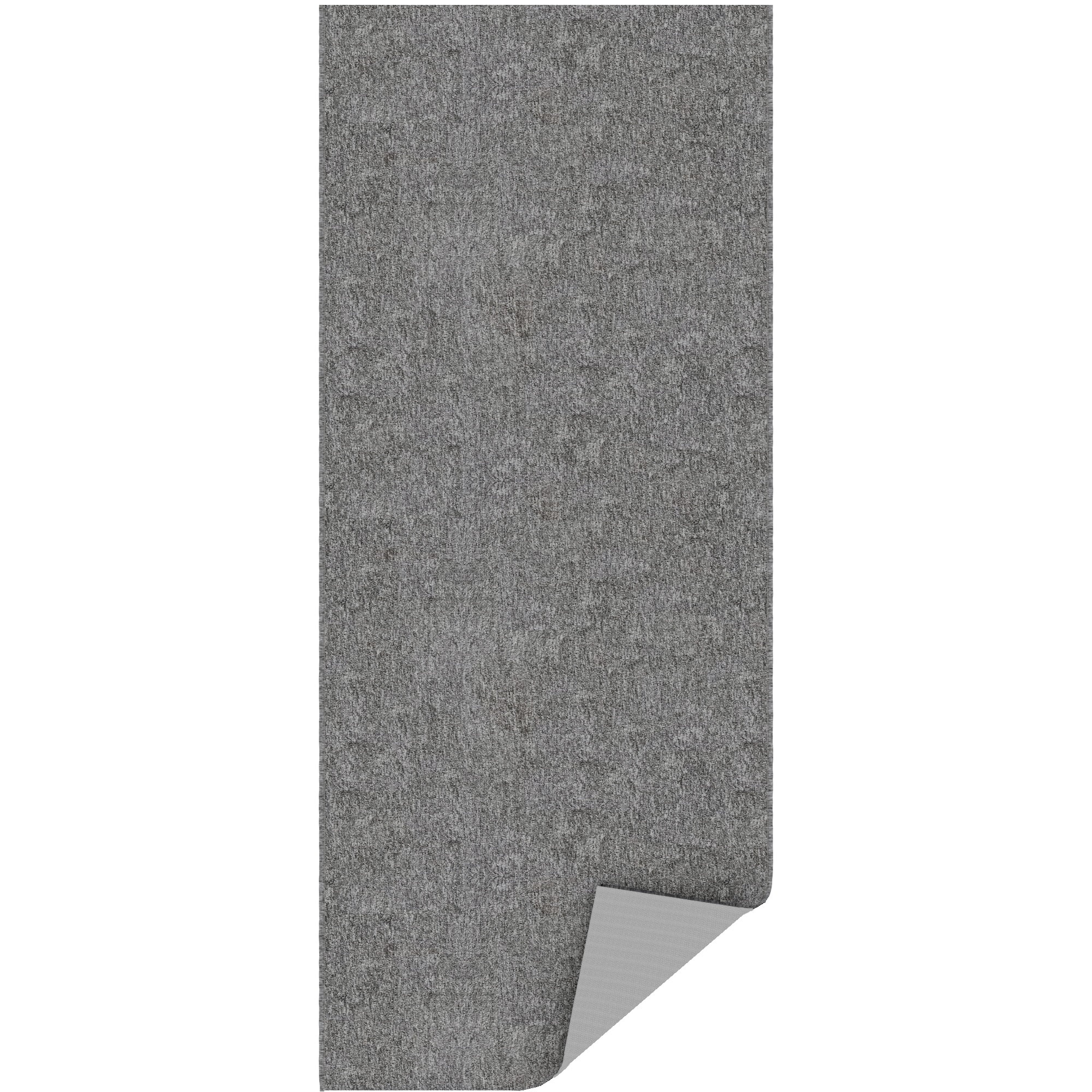 Ottomanson Hallway Runner Rug 1'10" x 39' Non-Slip Stain-Resistant Custom Size Carpet for Kitchen, Gray