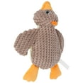 thumbnail image 1 of Pet Chewing Toy Molars Training Squeaky Toy Grey Sea Cucumber Strip Duck Cotton Knot for Puppies and Medium DogsGrey Sea Cucumber Striped Duck Cotton Rope Knot, 1 of 9