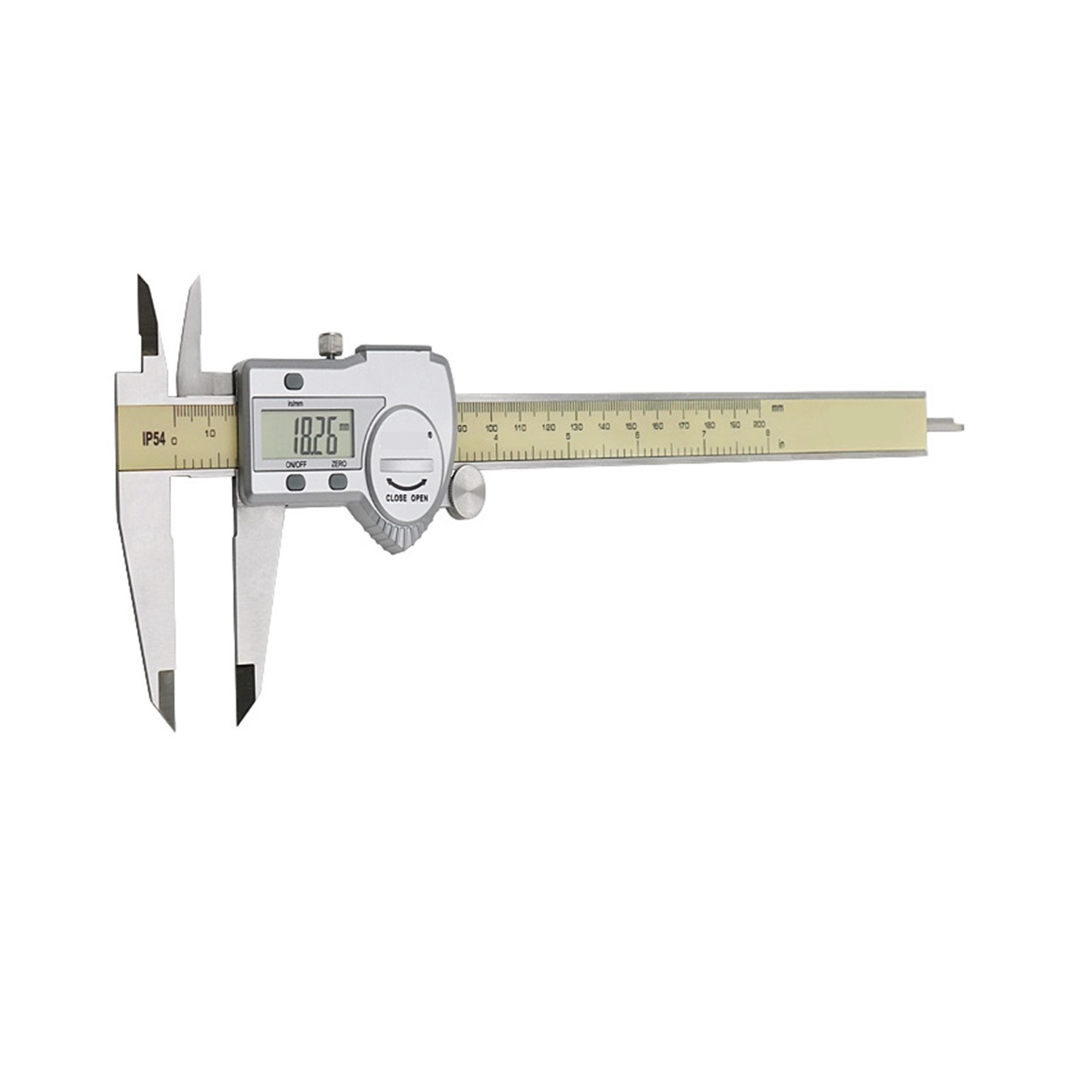 200 Mm 0.01 Mm Digital Caliper Electronic Stainless Steel Vernier Caliper Micrometer Digital