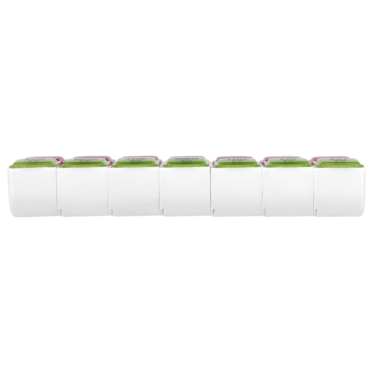 Carex Apex 7-Day AM/PM XL Detach N' Go Plastic Pill Organizer, 1