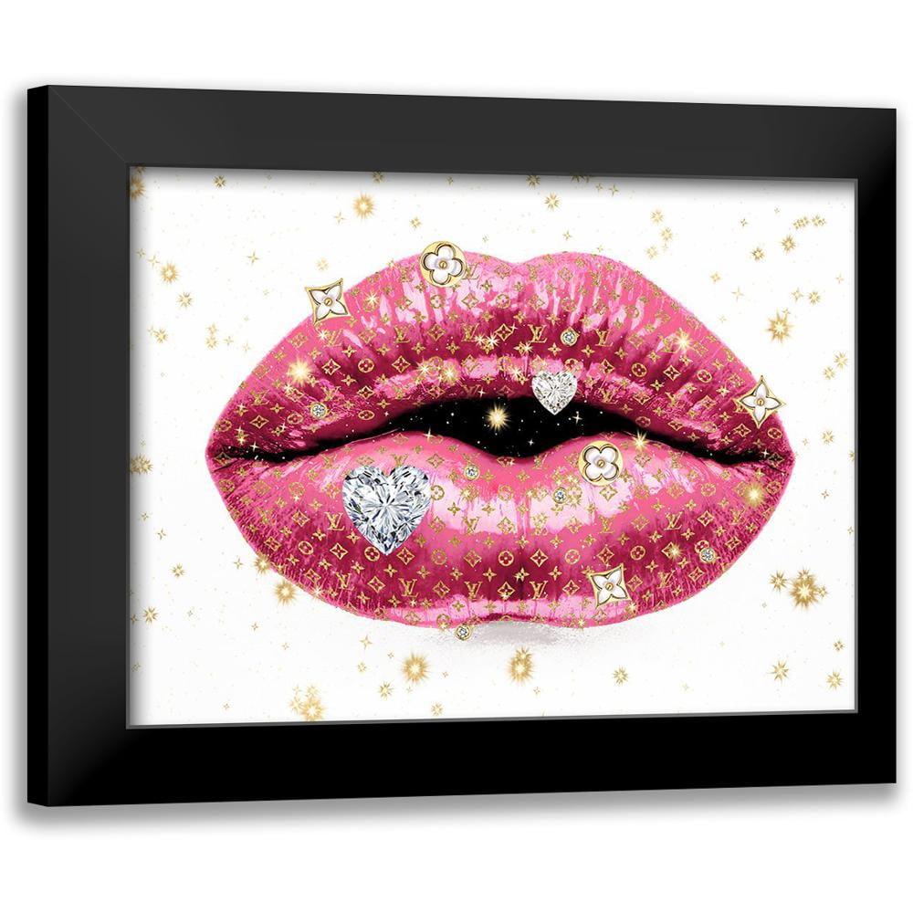 Fashion Lips Pink II' Art Print - Madeline Blake