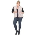 thumbnail image 4 of White Mark Women's Sherpa Outerwear Vest, 4 of 6