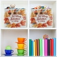 thumbnail image 6 of Yayeee Canvas Storage Basket with Handles for Shelves Fabric Bins Closet Organizer, Leaves Pattern, 6 of 8