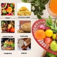 thumbnail image 2 of NOGIS Fast Food Baskets, 8.9 x 5.6 x 1.5 Inch, Set of 12, Red - Oval Plastic Food Serving Baskets for Restaurant, Home Kitchen, Office, Party, Picnic (Red), 2 of 7