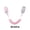 Pink, variant on BESTSKY Toddler Leash,Breathable and Anti-Friction Safety Harness,Quick Charging Port Child Leashes for Toddlers,Pink,2.5 M