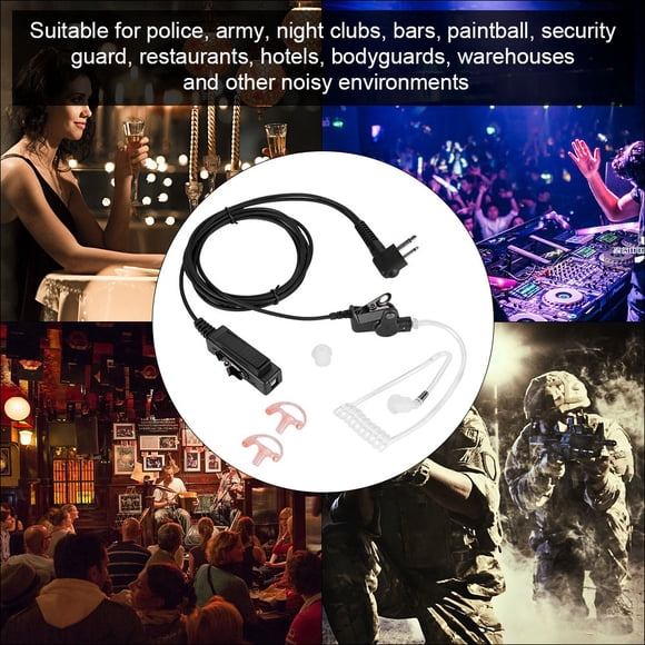 Auricular De Radio M, Manos Libres Con Auricular PTT, Cómodo Para Bares Y Discotecas