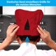 thumbnail image 3 of Juego de 3 gorros de chef para adultos, elásticos, ajustables, para cocina, para cocinar y hornear, 3 of 5