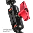 thumbnail image 3 of Yazoeia Bras Articulé Réglable de 31 Pouces avec Fil 1/4 Pouces 3/8 Pouces & Super Pince, Support de Caméra Rotation à 360 Degrés pour Lumière LED Microphone Montage Vidéo (22 Pouces) CJC912-134367, 3 of 9