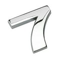 thumbnail image 1 of HEVIRGO Number Letter Self-adhesive Auto Sticker Car Badge Decals Emblem Decoration, 1 of 10