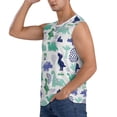 thumbnail image 3 of Kdxio Dinosaur for Men's Muscle T-shirt,Sleeveless for Workout Running Athletic Gym Lounge Casual, 3 of 7