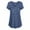 Navy, variant on GigrtiJin Nursing Tops for Breastfeeding Summer V Neck Maternity Shirts Flowy Short Sleeve Pregnancy Work Clothes