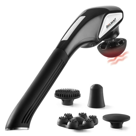 Belmint Cordless Handheld Percussion + Vibration Therapy Massager for Muscles Pain Relief with (Best Massager For Masturbation)