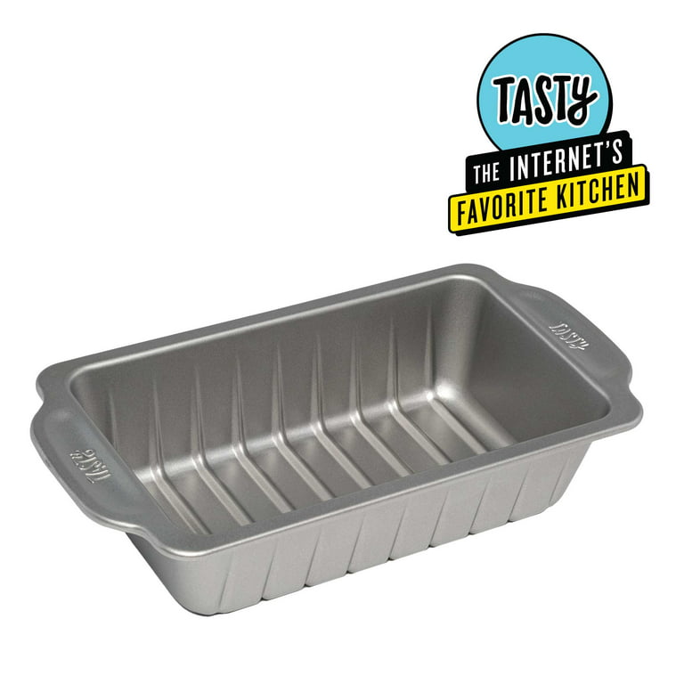 Tasty Carbon Steel Non-Stick Large Loaf Pan with Guidelines for