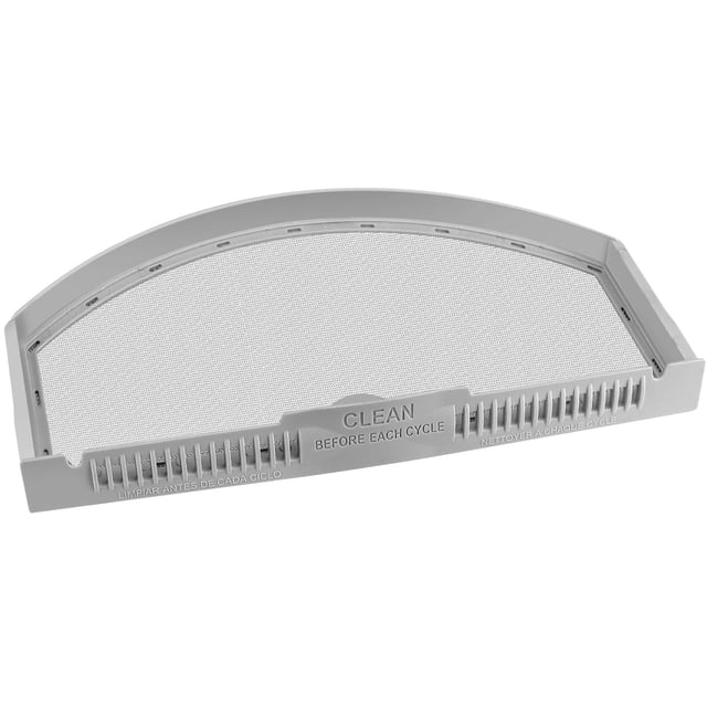 Filtro de pelusa para secadora Beaquicy WE03X23881 de acero inoxidable 34x3x16 cm